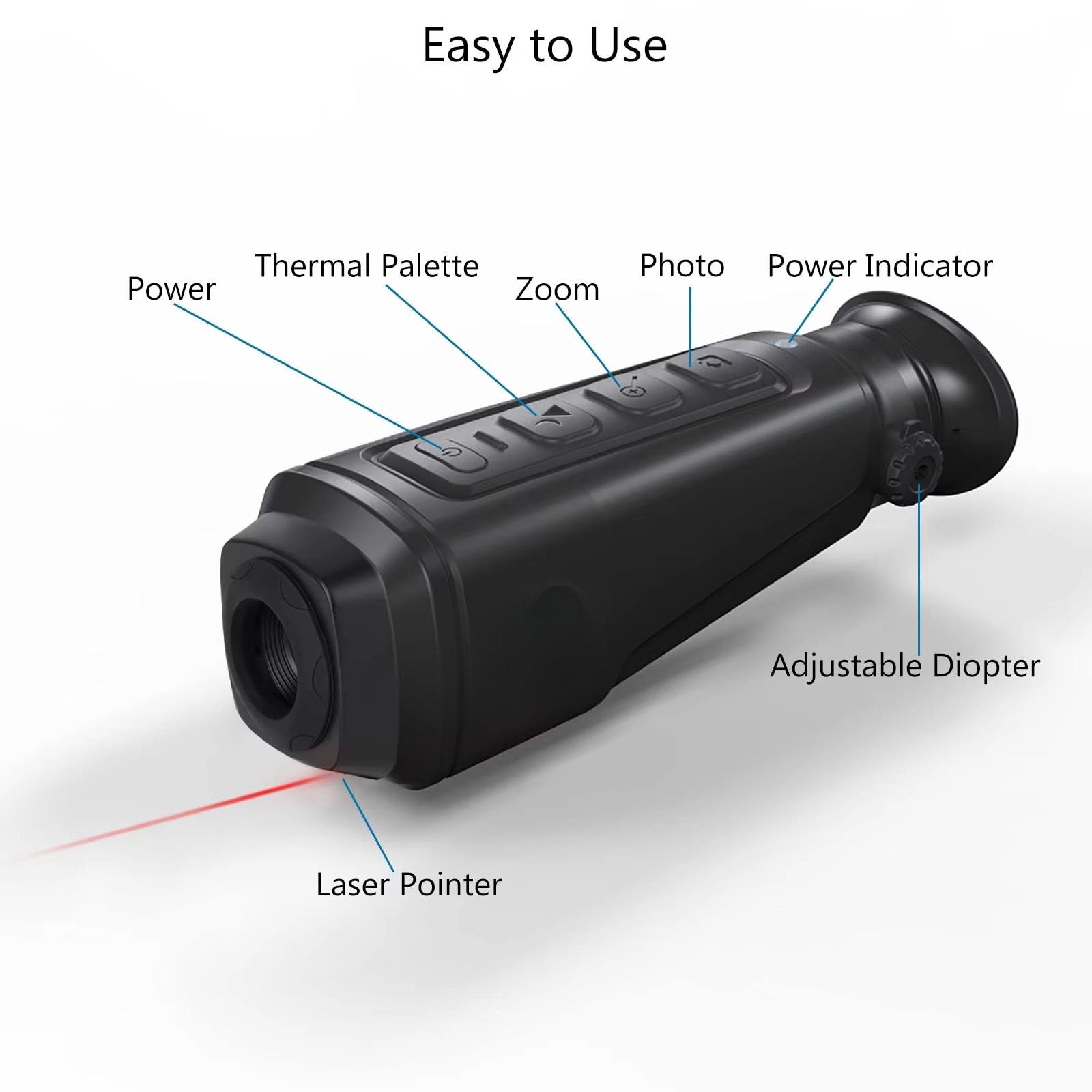 Hunting Imaging Camera Thermal - Thermal Scope Night Vision Monocular recension och pris