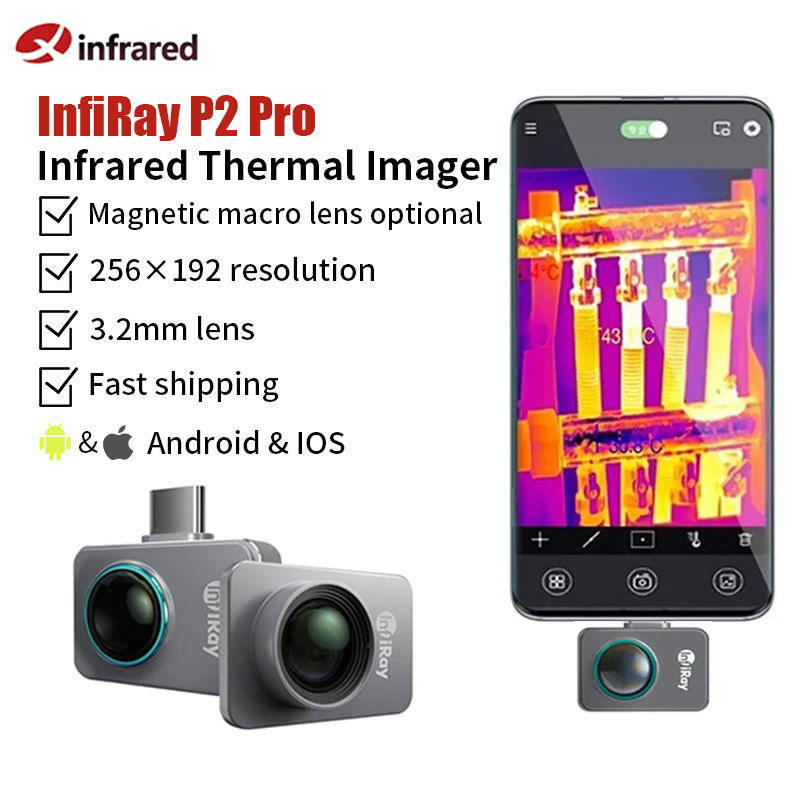 Infiray P2 Pro Thermal Camera  - Nf 521 Thermal Imaging Camera recension och pris