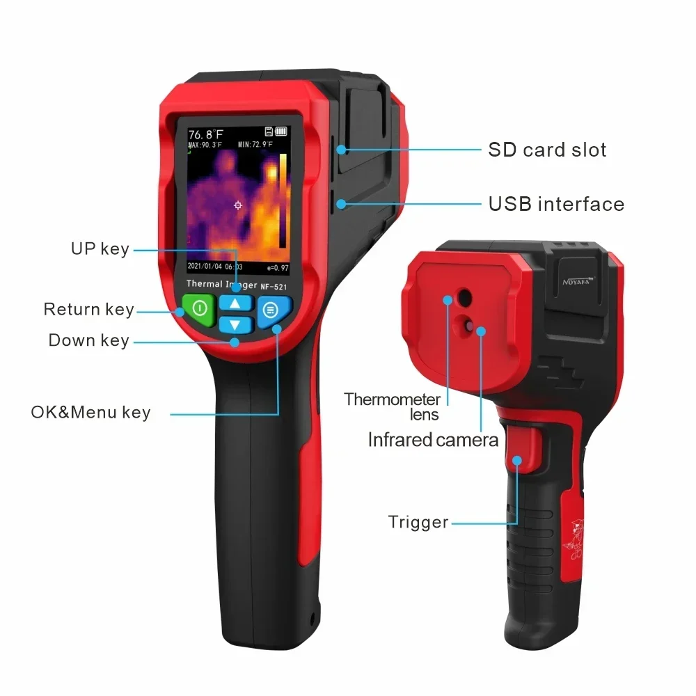 thermal camera infrared therma - Nf 521 Thermal Imaging Camera recension och pris